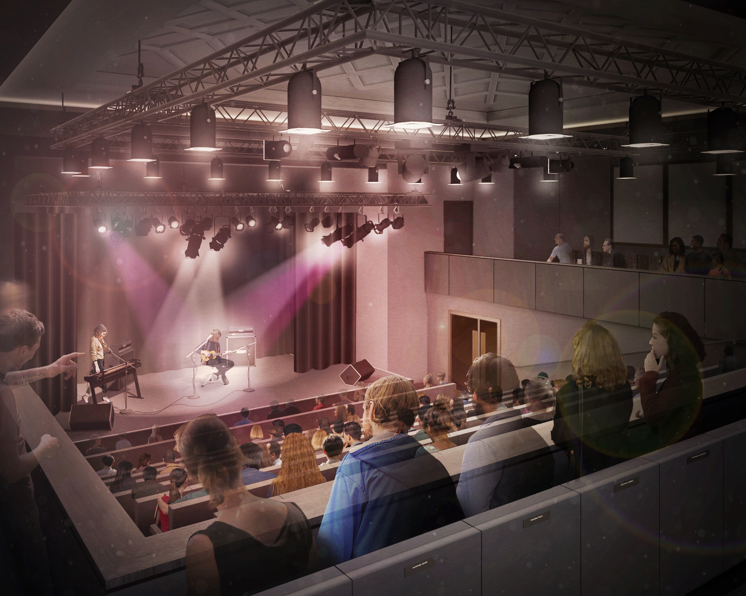 CGI visual of studio theatre