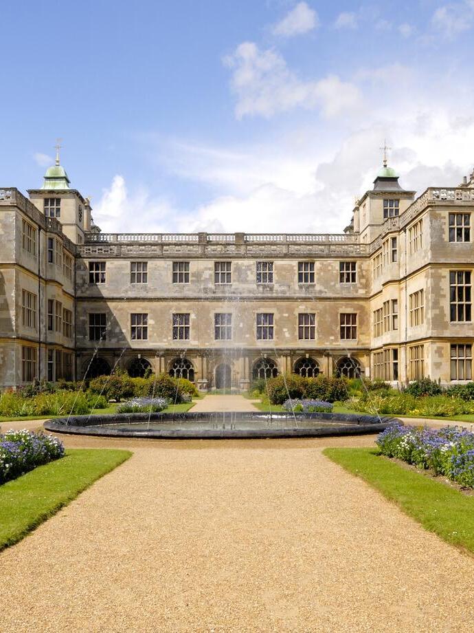 An exterior view of Audley End