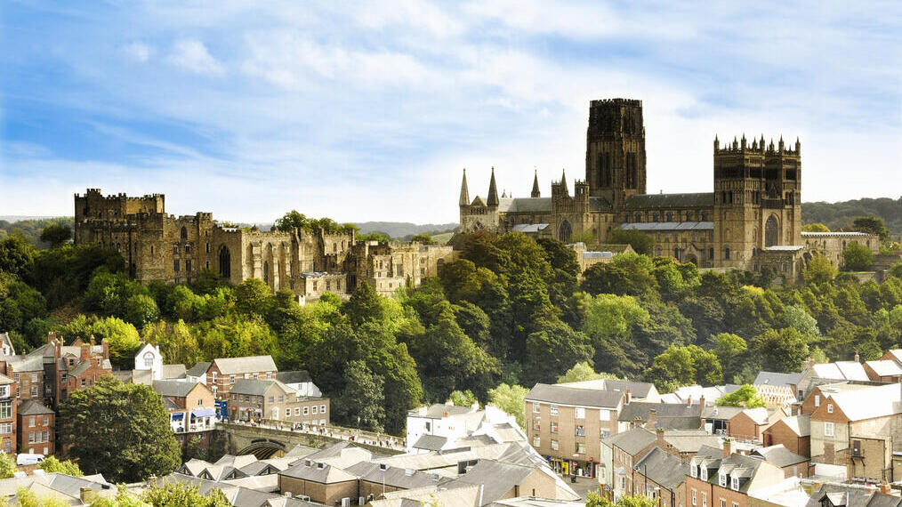 Vista sulla città di Durham