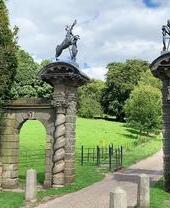 An entrance way to the Staunton Harold Estate in Leicestershire