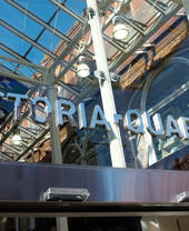 Victoria Quarter shopping arcade in Leeds, UK