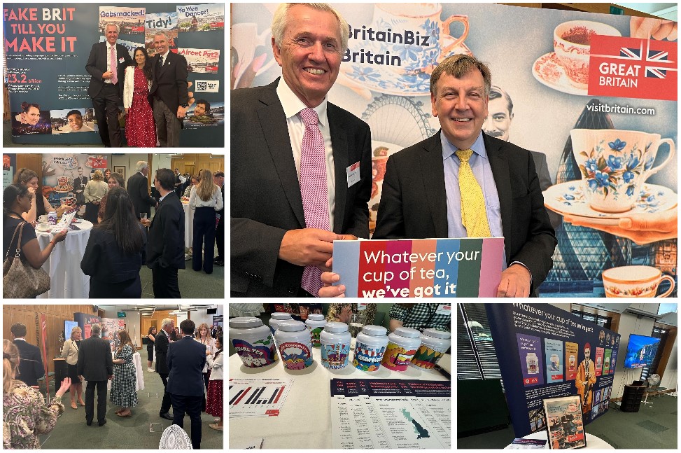 Collage showcasing tourism parliament