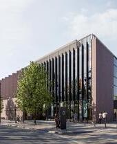 Shakespeare North Playhouse building in daylight, Liverpool.