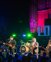 International Beatles Week , band playing on stage