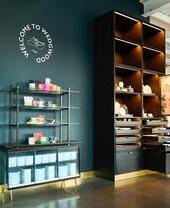 Wedgwood fine china display in shop