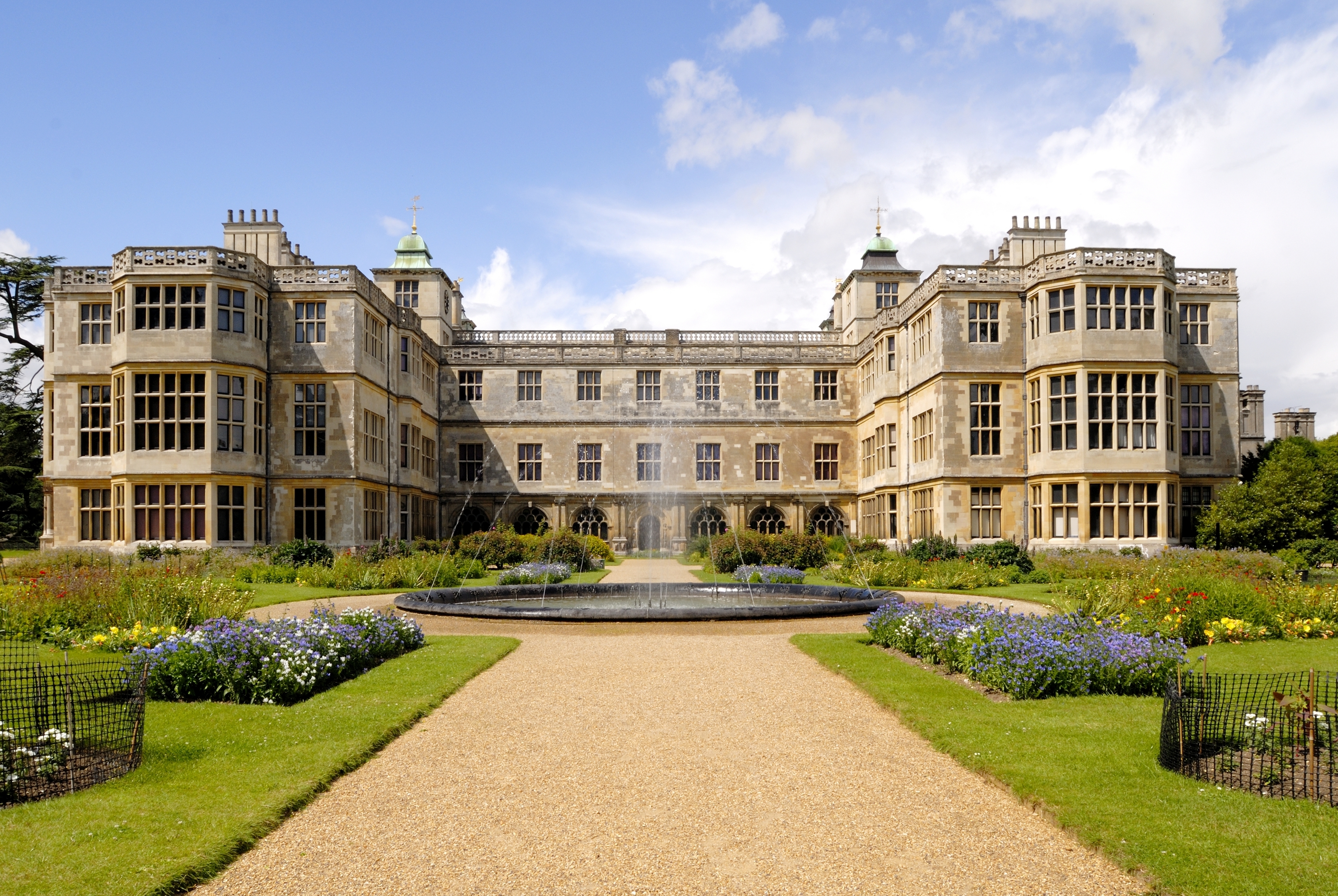 An exterior view of Audley End