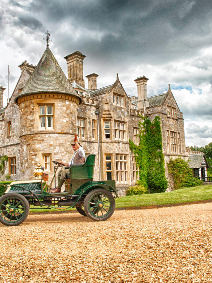 The National Motor Museum Beaulieu.