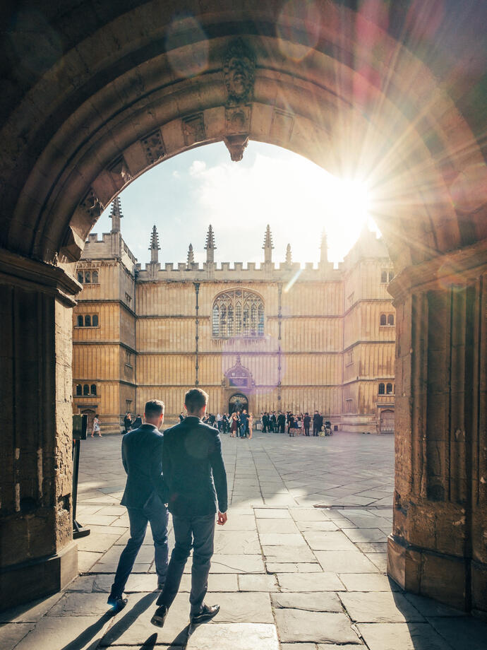 Olds Schools Quad, Bodleian Libraries, Universität Oxford, Oxford