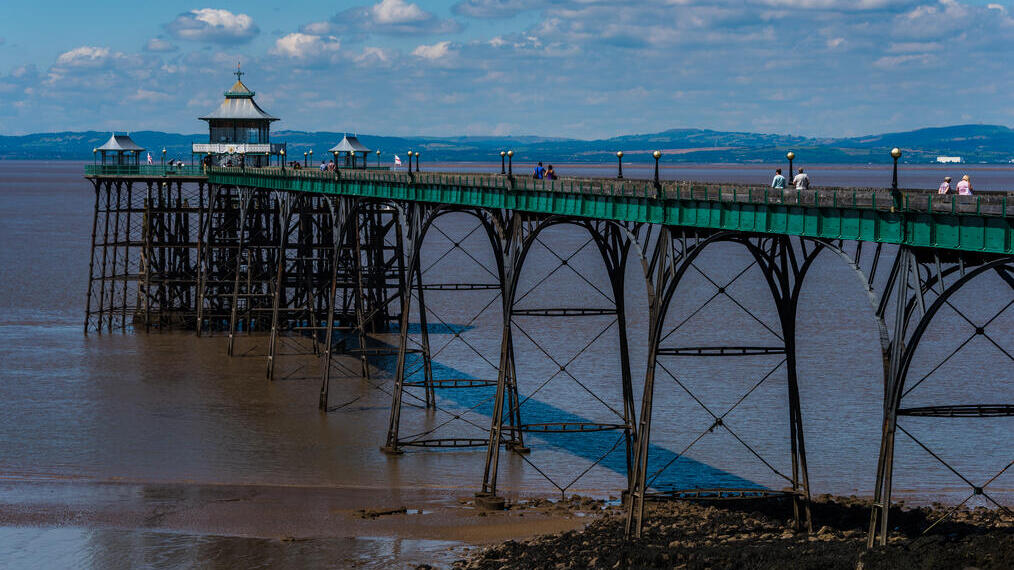 A pier over the ocean