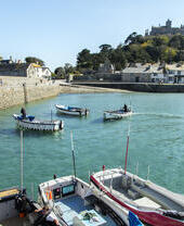 Le port de Saint Michaels Mount en Cornouailles