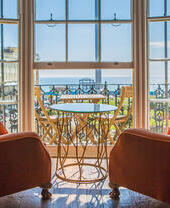 Vista sul mare dall'Artist Residence, Brighton