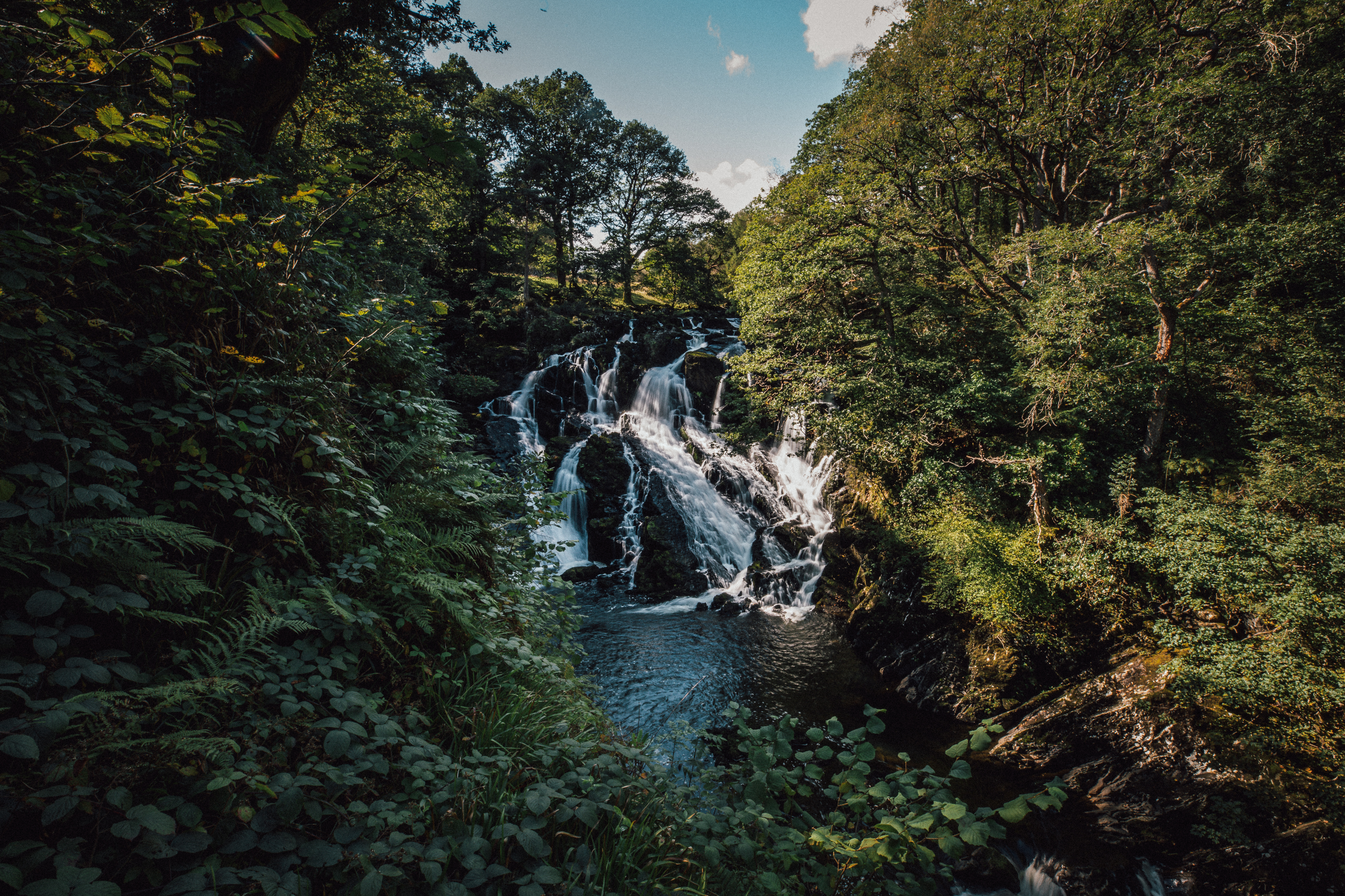 Rhaeadr Ewynnol (Swallow Falls) in Snowdonia/Eryri National Park, Wales
