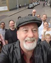 Un grupo de personas en el Nutty Nottingham Comedy Tour