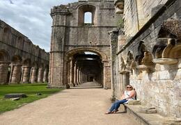 Studley Royal Park con le rovine di Fountain Abbey