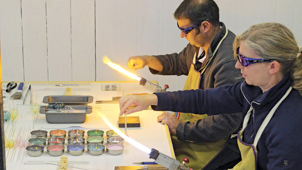 Glassblowing with Gift of Glass
