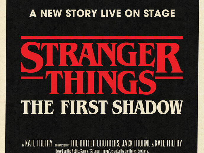 عمل فني ترويجي لمسرحية Stranger Things The First Shadow، مسرحية جديدة في لندن