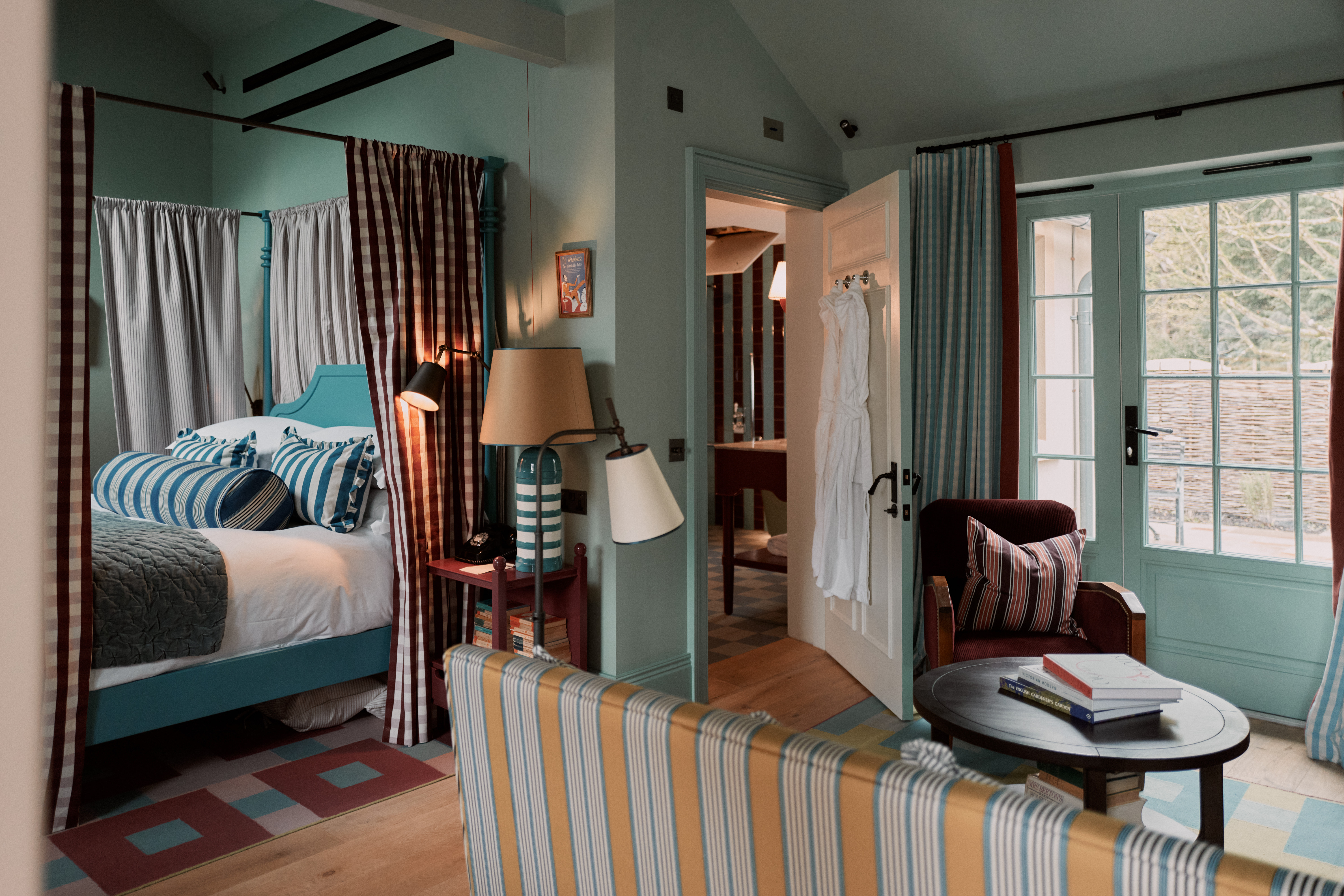 Une chambre d'hôtel à la campagne dans le village de Beaverbrook