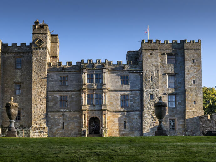 External view of Chillingham Castle