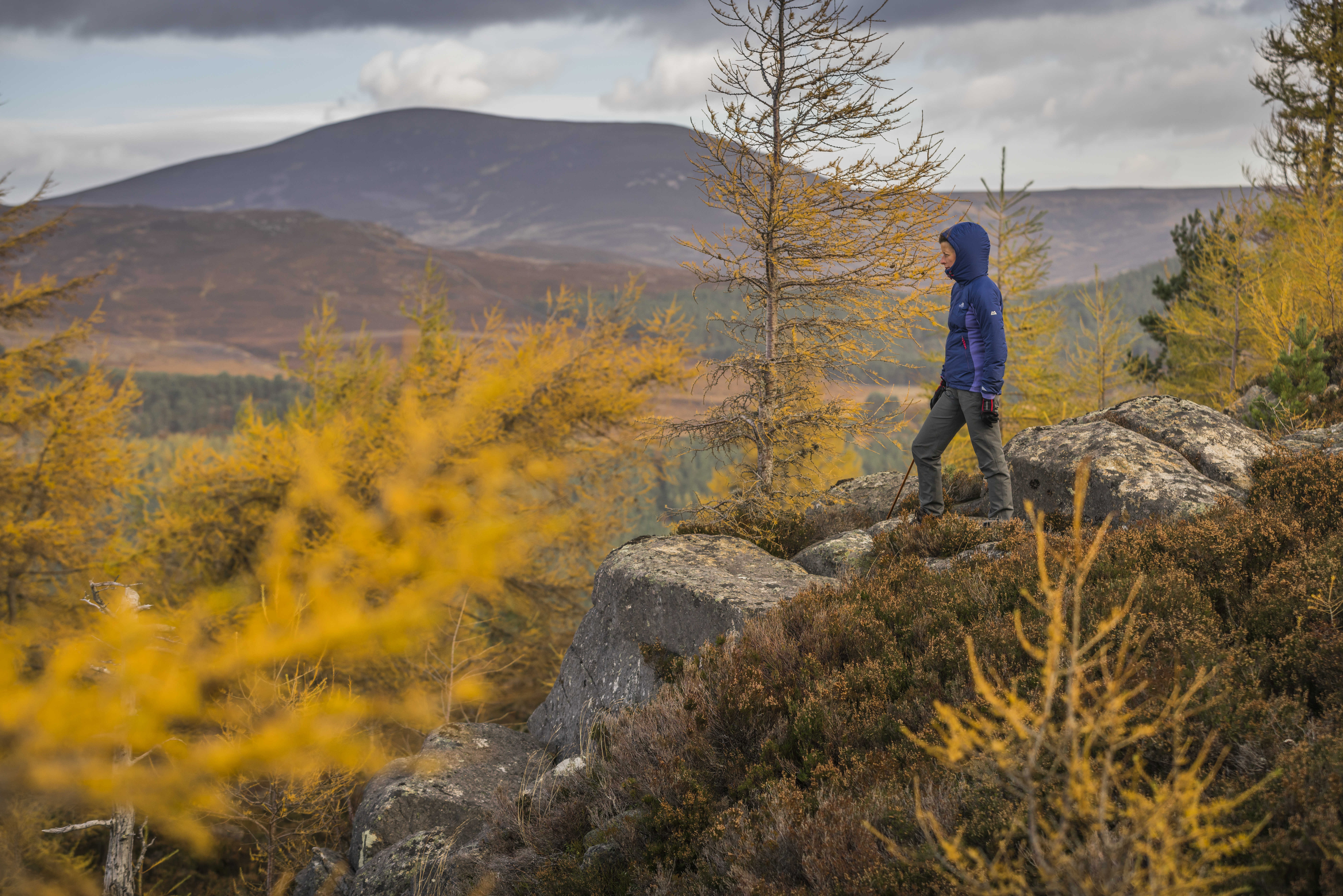 Senderismo en el Parque Nacional de Cairngorms