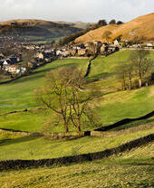 La petite ville rurale de Settle, à la lisière des Yorkshire Dales, au Royaume-Uni