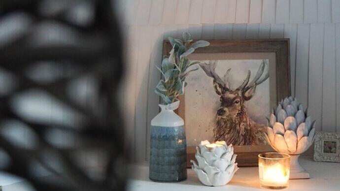 Interno di una delle camere del Culdees Glamping, in Scozia