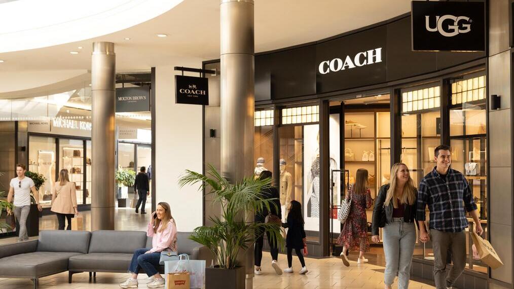 People shopping at York Designer Outlet