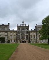 View of Wilton House and garden