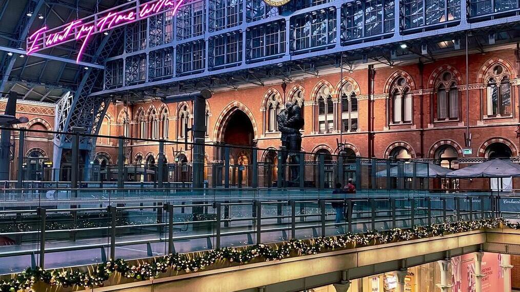 St Pancras International train station
