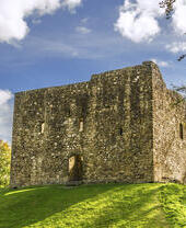 Castillo de Lydford y ciudad sajona