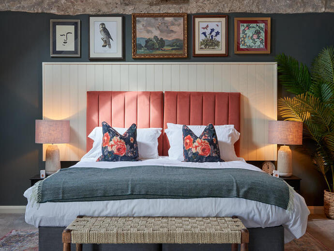 Bild eines Schlafzimmers im Langford Inn in der Nähe des Flughafens Bristol