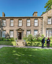 Exterior of the Bronte Parsonage Museum.