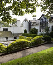 Exterior view of The Gordon Highlanders Museum, Aberdeen.