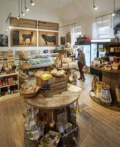 Interior of the Rothiemurchus Farm Shop , Aviemore