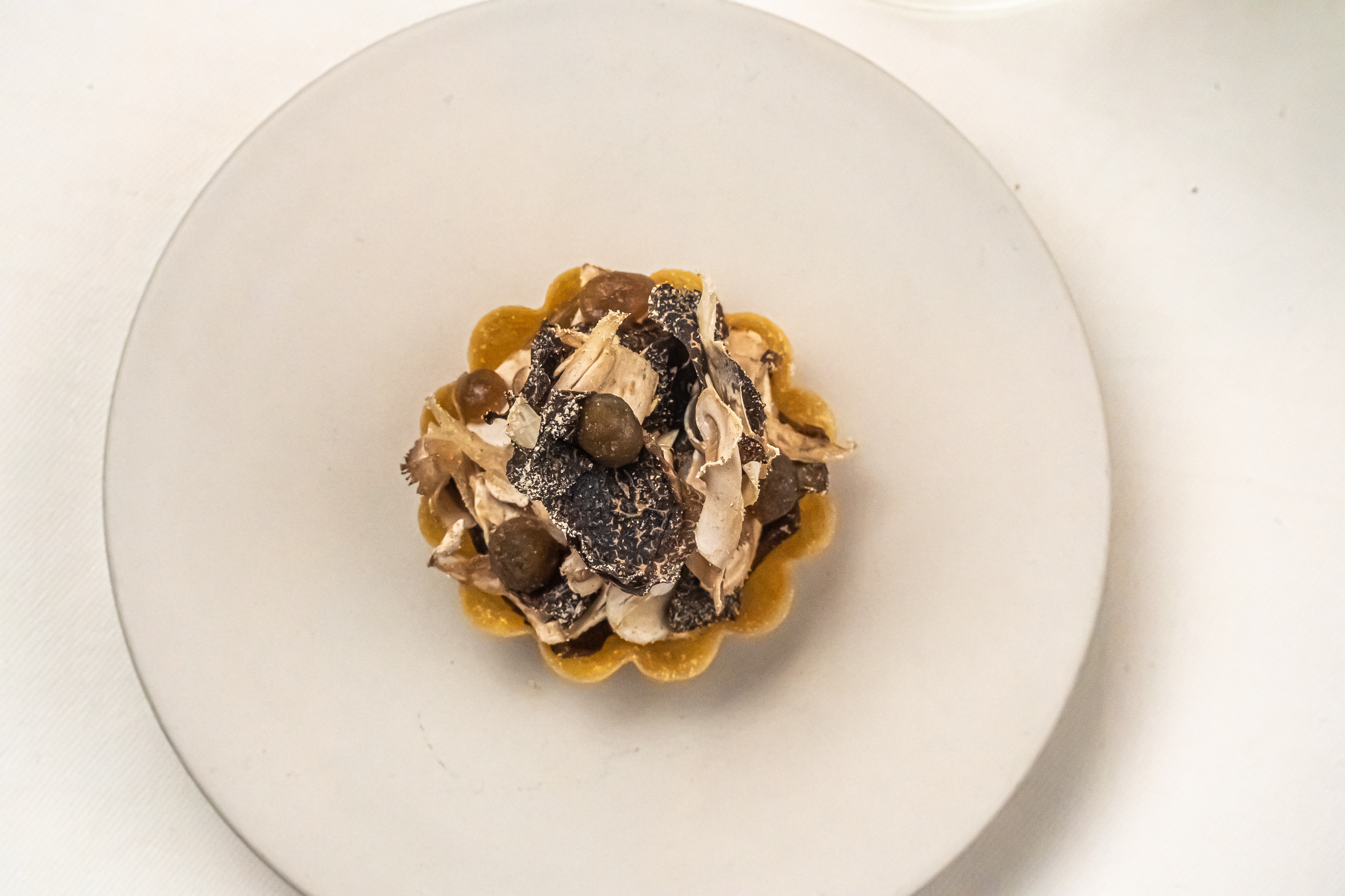 Close up of a plate of food at The Dining Room