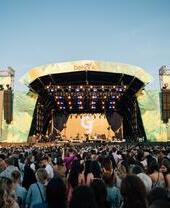 A live concert at Belsonic