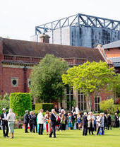 Crowd of people at Glyndebourne