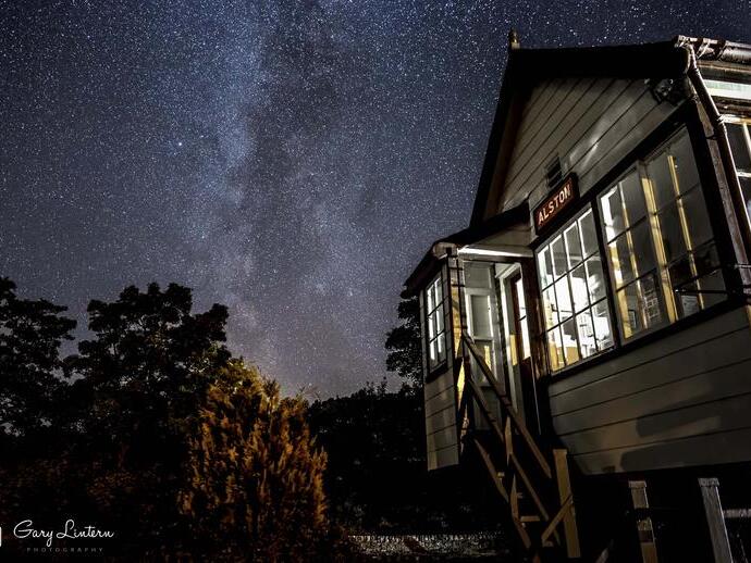 Il cielo notturno sopra le North Pennines