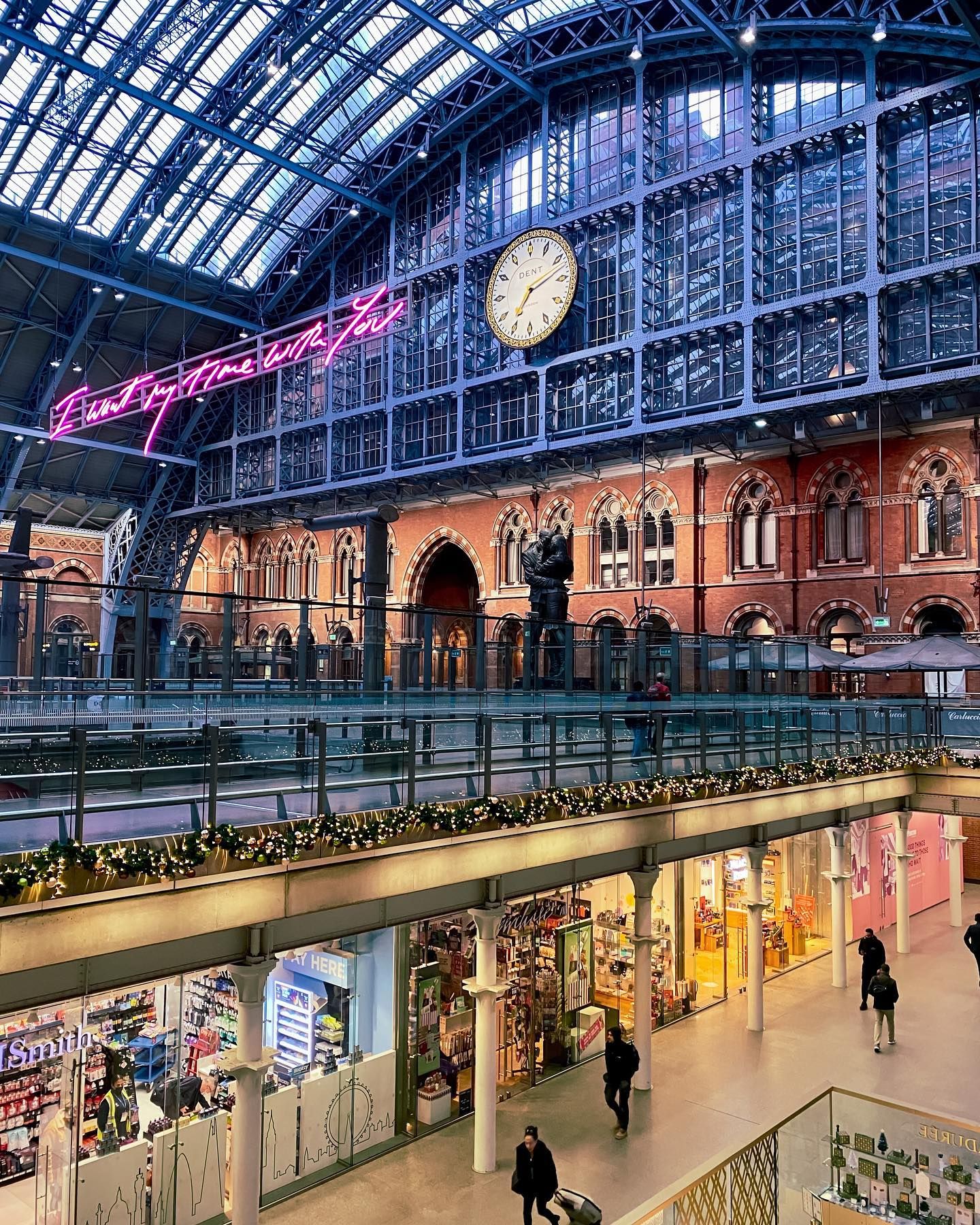 St Pancras International train station