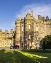 View of historic palace and its grounds