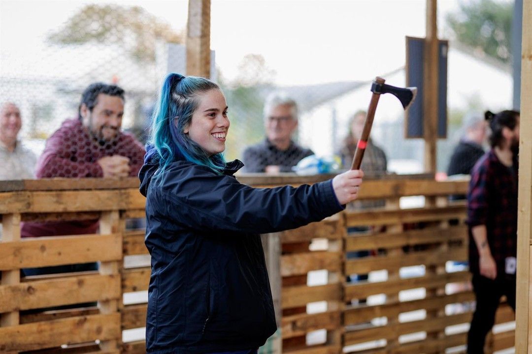 Jack's Axe throwing at A.C.E Target Sports