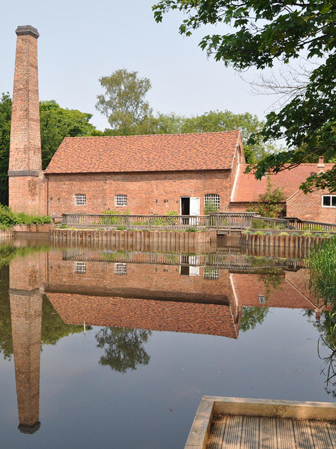 Sarehole Mill on the River Cole in Birmingham