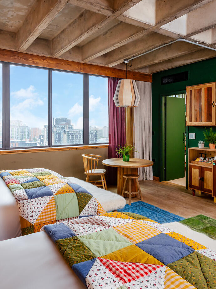 A room at Treehouse Hotel Manchester