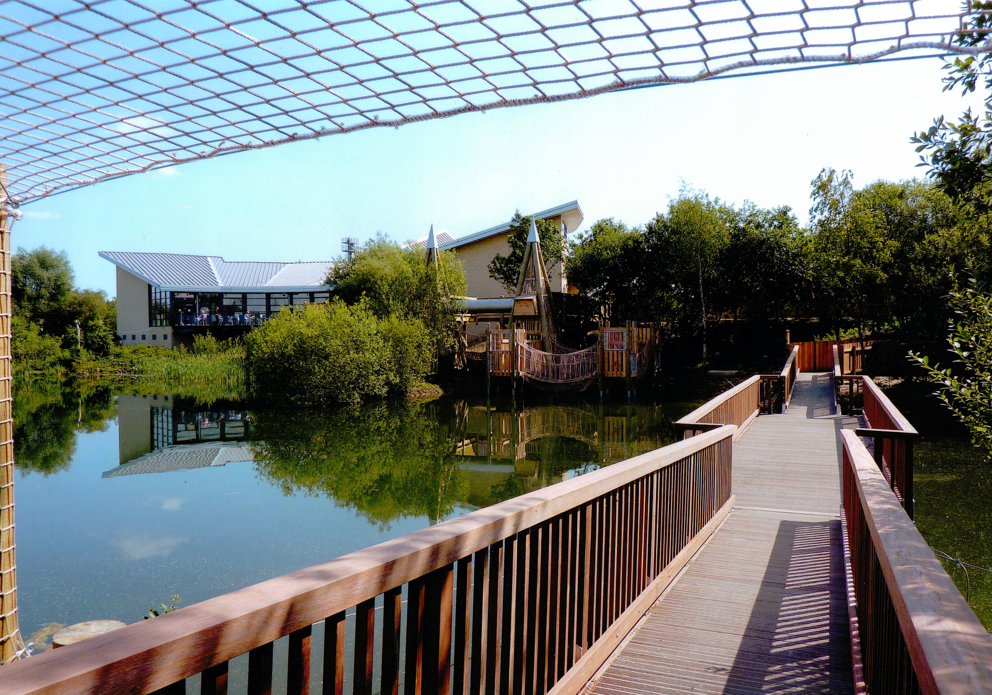 An outdoor view of Whisby Nature Park in Lincoln