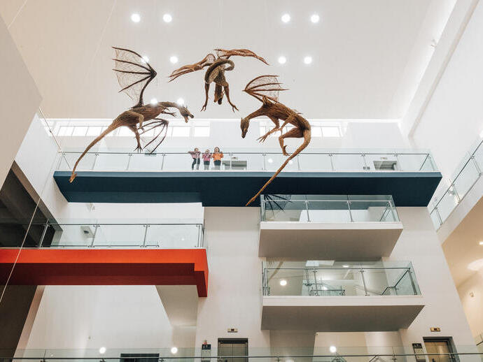 Piece of artwork in the Ulster Museum