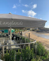 Brasserie Langland's au bord de la mer