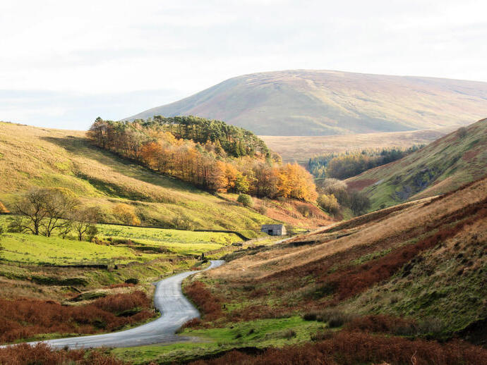 Trough of Bowland, Lancashire, England