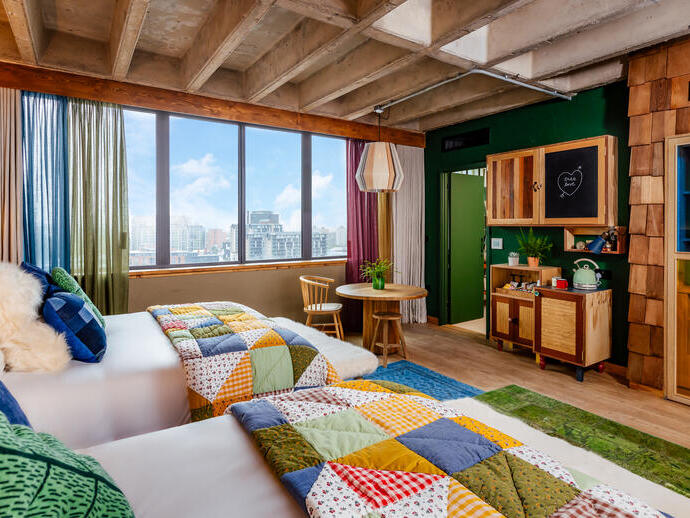 Ein Zimmer im Treehouse Hotel Manchester