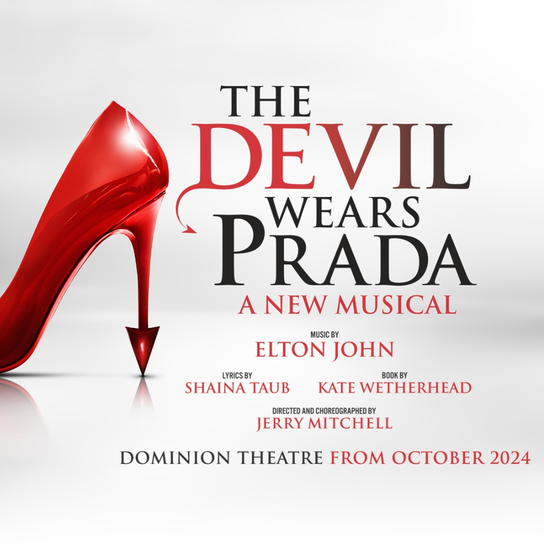 A promo artwork for The Devil Wears Prada musical in London