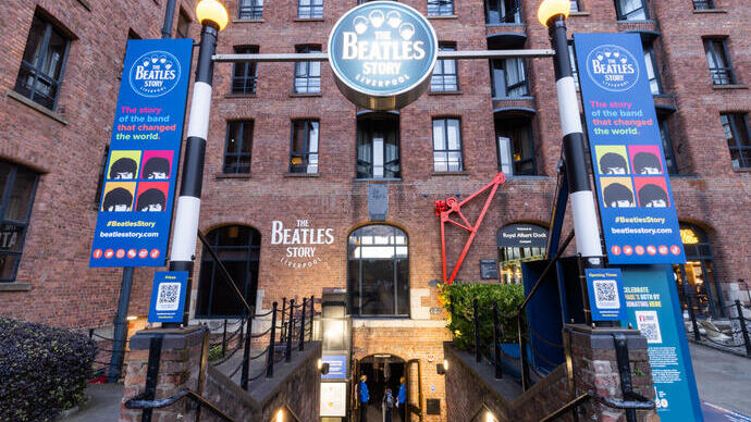 Esterno del museo The Beatles Story