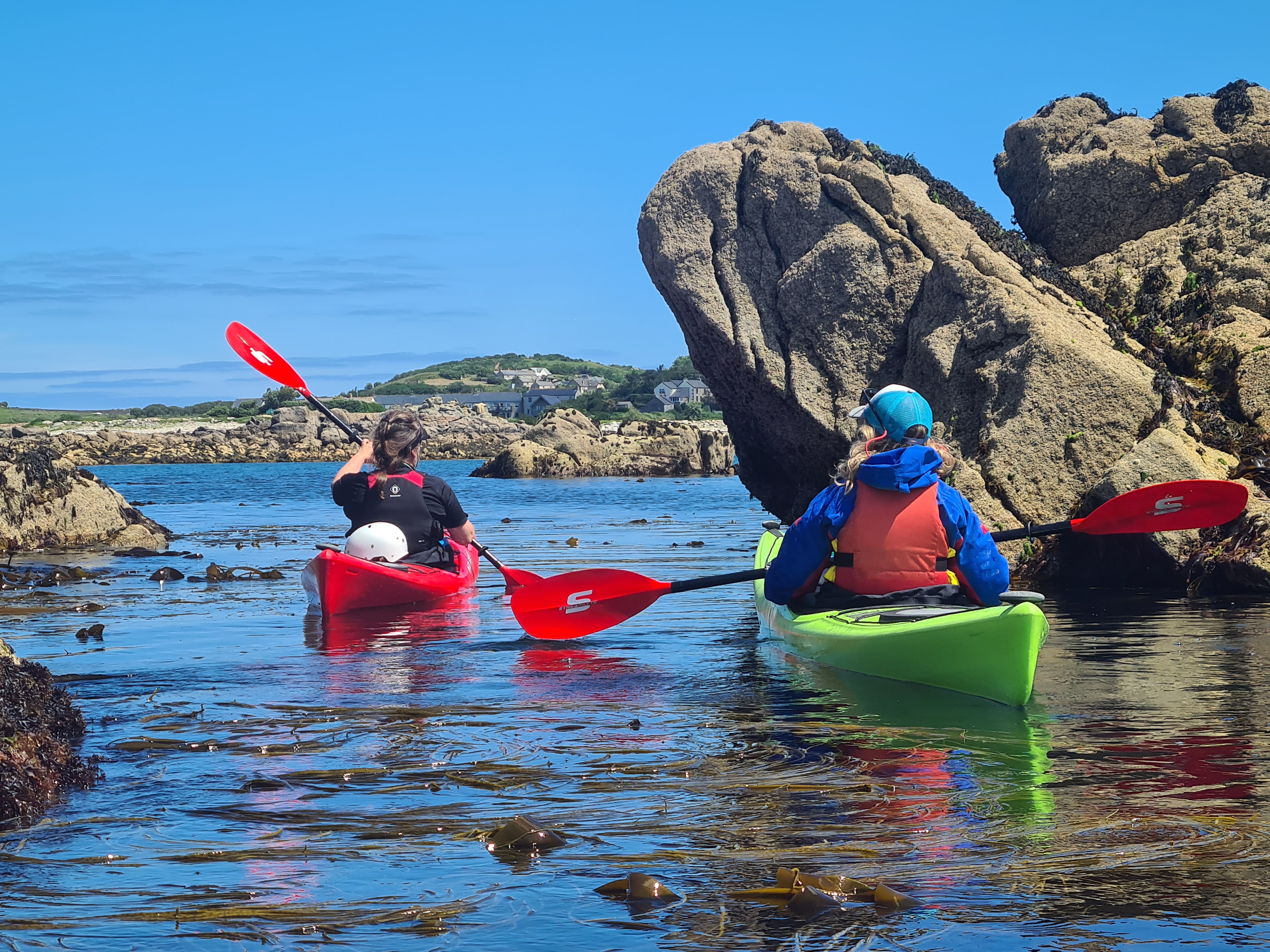 Paddle Cornwall, Seekajakfahren auf den Scilly-Inseln